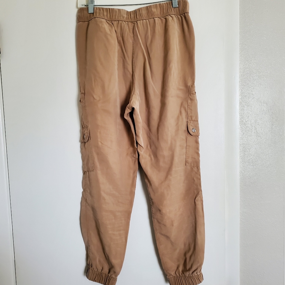 Banana Republic Tencel Soft Cargo Jogger Pants Slacks Trouser